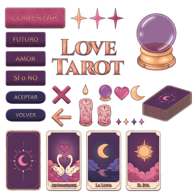 Sprite Sheet Tarot